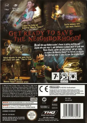 Monster House box cover back